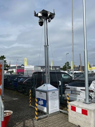 mobile Baustellen-Videoüberwachung